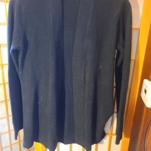 Black Cardigan Sweater